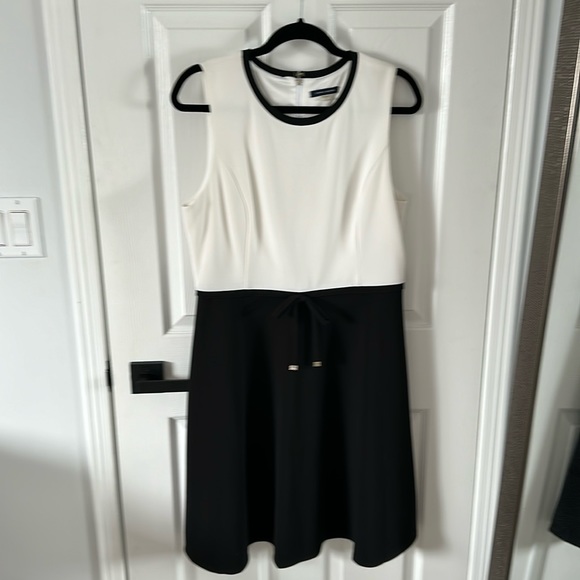 Tommy Hilfiger Perfect Black and White Cocktail Dress - Picture 1 of 6